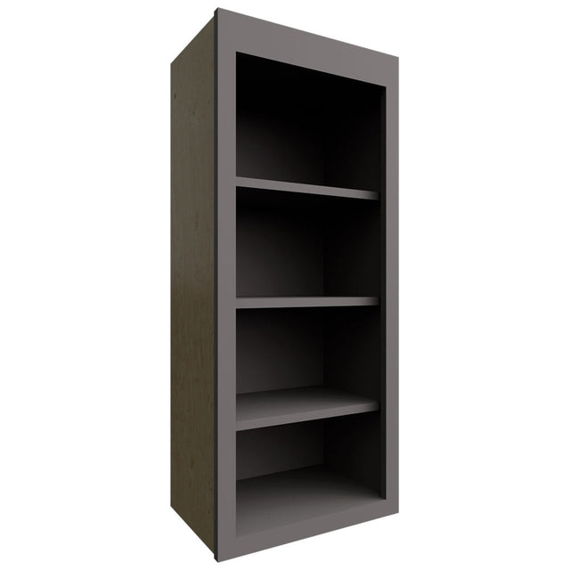 WOS1842 - Wall - Open Shelf - 18 W X 42 H X 12 D - Fusion Stone