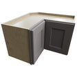 WPC2415 - Wall Corner - Pie Cabinet - 24 W X 15 H X 24 D - Fusion Stone