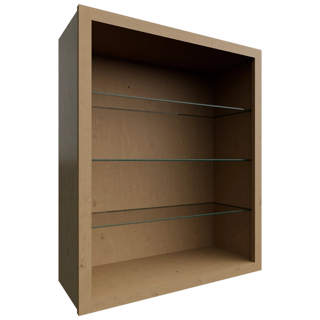 NDW3036 ( Wall | Standard No Door Cabinet - 30"W X 36"H X 12"D ) | Timber