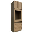 OC3396C - Tall - Oven Cabinet Combo - 33 W X 96 H X 24 D - Fusion Timber