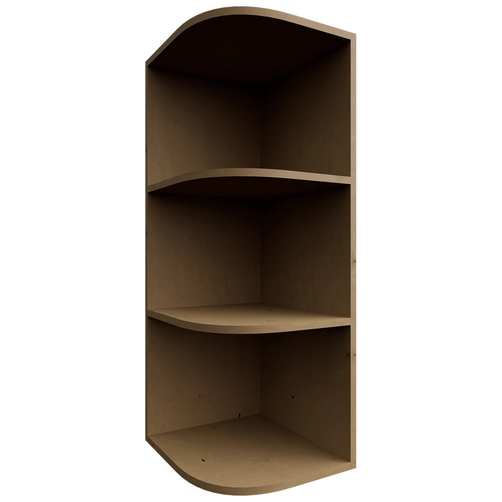OE1230 ( Wall | Open End Cabinet - 12"W X 30"H X 12"D ) | Timber