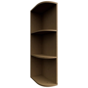 OEL630 ( Wall | Open End Cabinet - 6"W X 30"H X 12"D ) | Timber