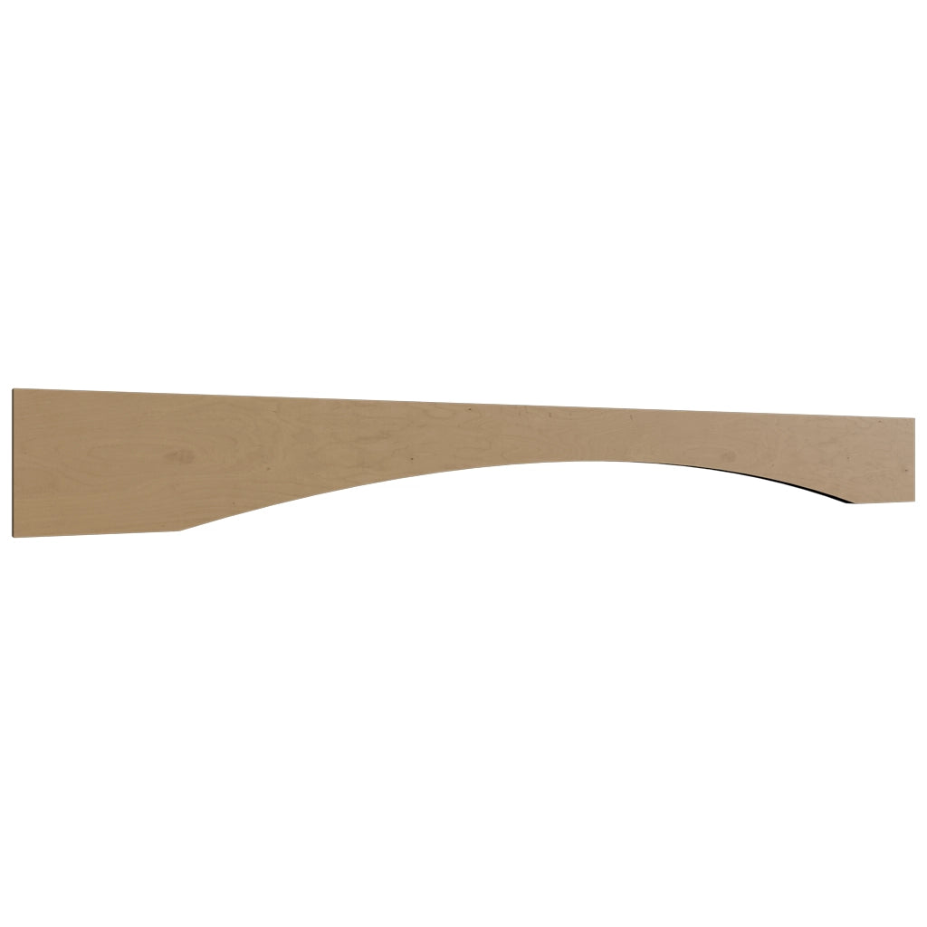 VAR54 ( Wall | Arched Valance - 54"W X 5-1/2"H X 3/4"T ) | Timber