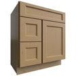 VSD30DL - Vanity - Combo Cabinet - 30 W X 34-1 2 H X 21 D - Fusion Timber