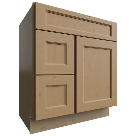 VSD30DL - Vanity - Combo Cabinet - 30 W X 34-1 2 H X 21 D - Fusion Timber