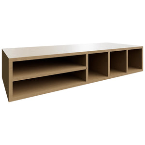 WO306 ( Wall | Organizer Rack - 30"W X 6"H X 12"D ) | Timber