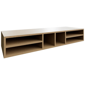 WO366 ( Wall | Organizer Rack - 30"W X 6"H X 12"D ) | Timber