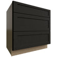 DB33 - Base - 3 Drawers Cabinet - 33 W X 34-1 2 H X 24 D - Galaxy Cobblestone