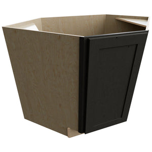 DSB36FD - Base Corner - Diagonal Sink Cabinet - 36 W X 34-1 2 H X 36 D - Galaxy Cobblestone