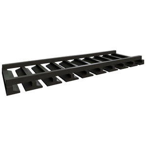 STMW36 - Wall - Stemware Rack - 36 W X 1-3 4 H X 12 D - Cobblestone