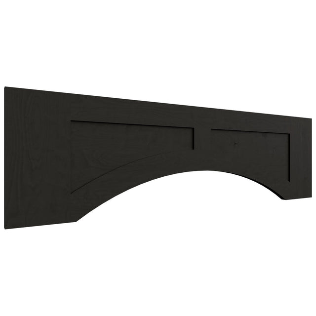 VARP42 - Wall - Arched Recessed Valance - 42 W X 12 H X 3 4 T - Galaxy Cobblestone