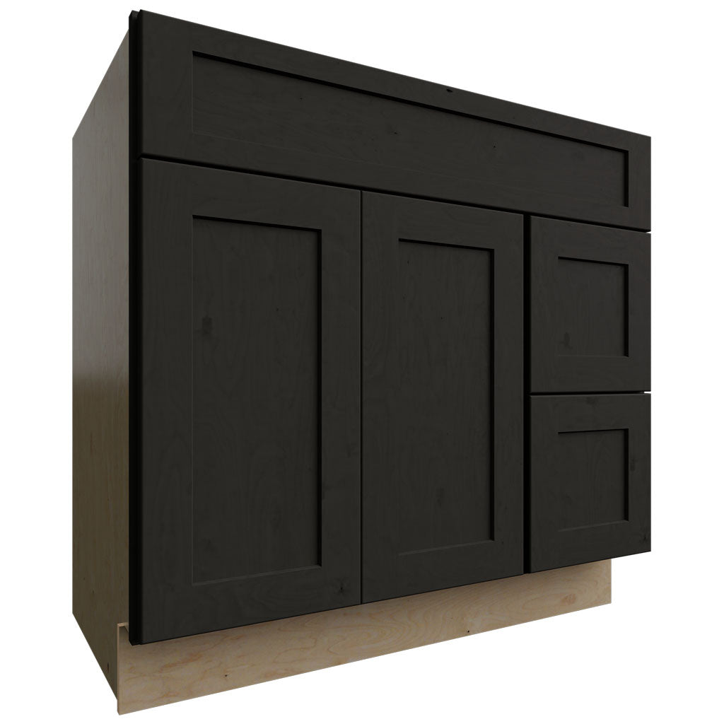 VSD36DR - Vanity - Combo Cabinet - 36 W X 34-1 2 H X 21 D - Galaxy Cobblestone