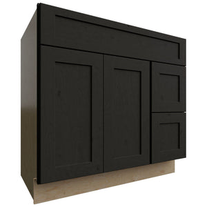 VSD36DR - Vanity - Combo Cabinet - 36 W X 34-1 2 H X 21 D - Galaxy Cobblestone