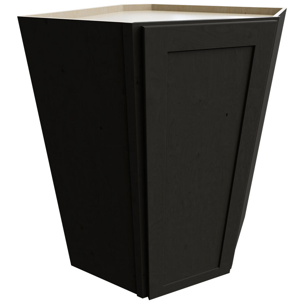 WDC2742 - Wall Corner - Diagonal Cabinet - 27 W X 42 H X 27 D - Galaxy Cobblestone