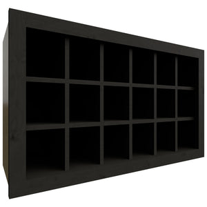 WR3018 - Wall - Wine Rack - 30 W X 18 H X 12 D - Cobblestone