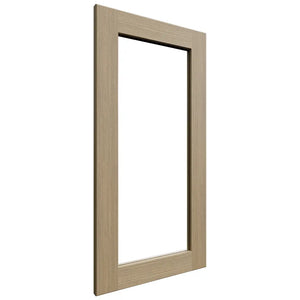 GDW1530 (Pared | Puerta de vidrio - 14-1/2" de ancho x 29-1/2" de alto x 3/4" de alto) | Roble Galaxy Desert