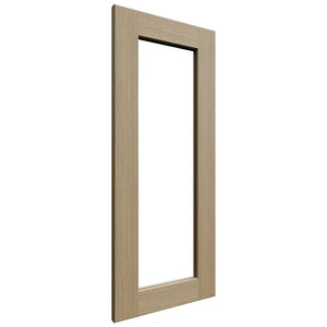 GDW2430 (Pared | Puerta de vidrio - 11-3/4" de ancho x 29-1/2" de alto x 3/4" de alto) | Roble Galaxy Desert