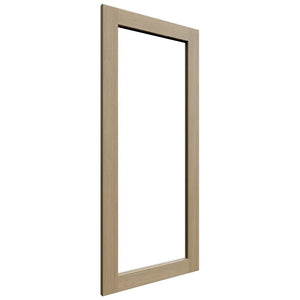 GDW3642 (Pared | Puerta de vidrio - 44 cm de ancho x 105 cm de alto x 1,9 cm de alto) | Roble Galaxy Desert