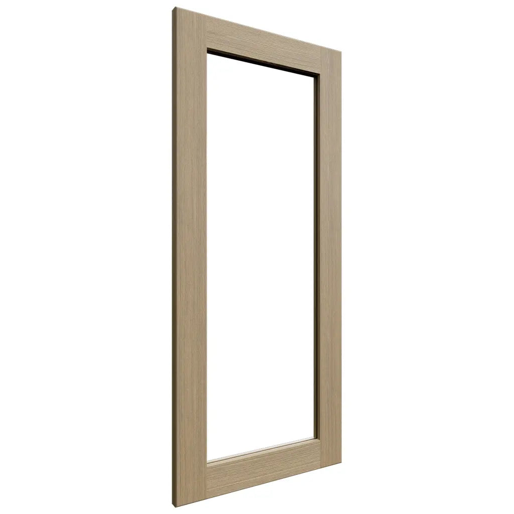 GDWDC2436 (Pared | Puerta de vidrio - 14-3/4" de ancho x 35-1/2" de alto x 3/4" de alto) | Roble Galaxy Desert