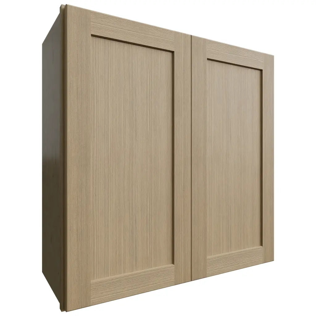 W3030 (Armario de pared | Estándar - 76 cm de ancho x 76 cm de alto x 30 cm de profundidad) | Roble Galaxy Desert