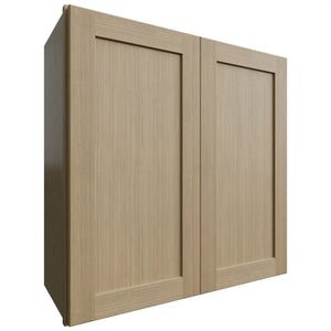 W3030 (Armario de pared | Estándar - 76 cm de ancho x 76 cm de alto x 30 cm de profundidad) | Roble Galaxy Desert