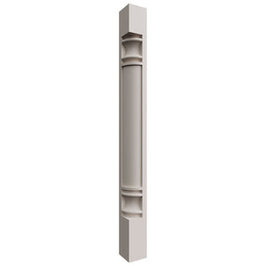 CP36 - Base - Corner Post - 3 W X 36-1 2 H X 3 D - Dove