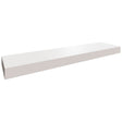 Fabuwood Dove LED FLS42 Wall Floating Shelf W/Lighting 42 W X 2-1/2 H X 10 D