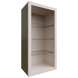 NDW1836 - Wall - Standard No Door Cabinet - 18 W X 36 H X 12 D - Dove