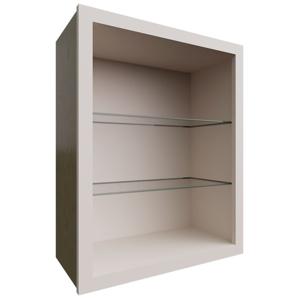 NDW2430 - Wall - Standard No Door Cabinet - 24 W X 30 H X 12 D - Dove