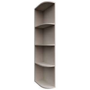 OEL642 - Wall - Open End Cabinet - 6 W X 42 H X 12 D - Dove