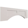 VARP36 - Wall - Arched Recessed Valance - 36 W X 12 H X 3 4 T - Galaxy Dove