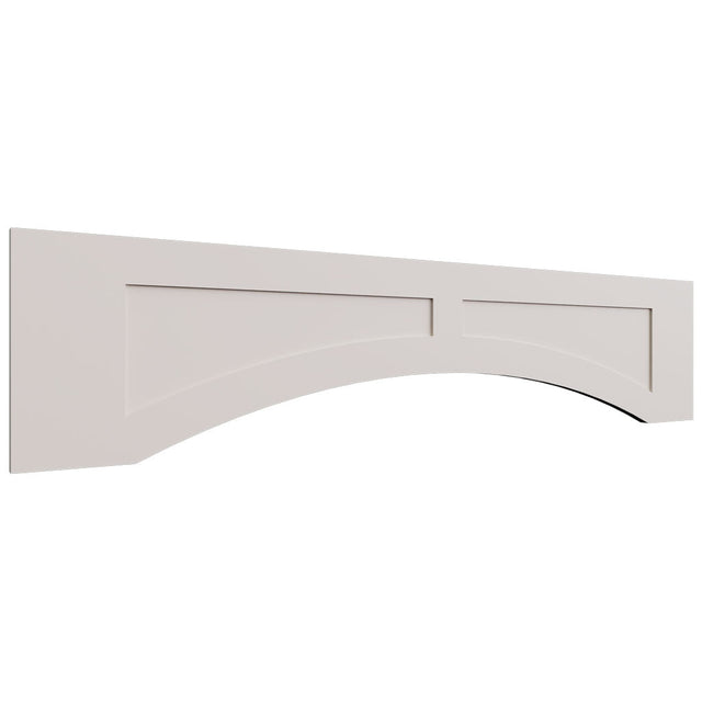 VARP54 - Wall - Arched Recessed Valance - 54 W X 12 H X 3 4 T - Galaxy Dove