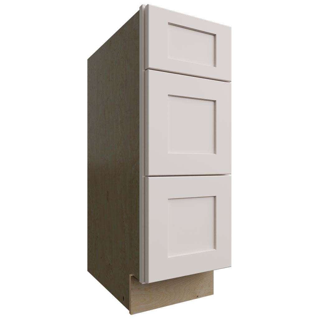 VDB12-34 - Vanity - Drawer Cabinet - 12 W X 34-1 2 H X 21 D - Galaxy Dove