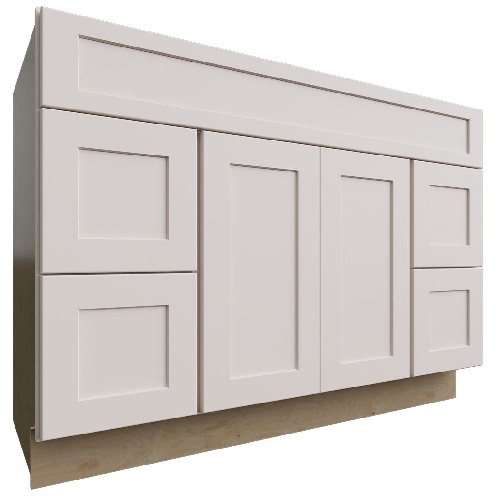 VSD48 - Vanity - Combo Cabinet - 48 W X 34-1 2 H X 21 D - Galaxy Dove