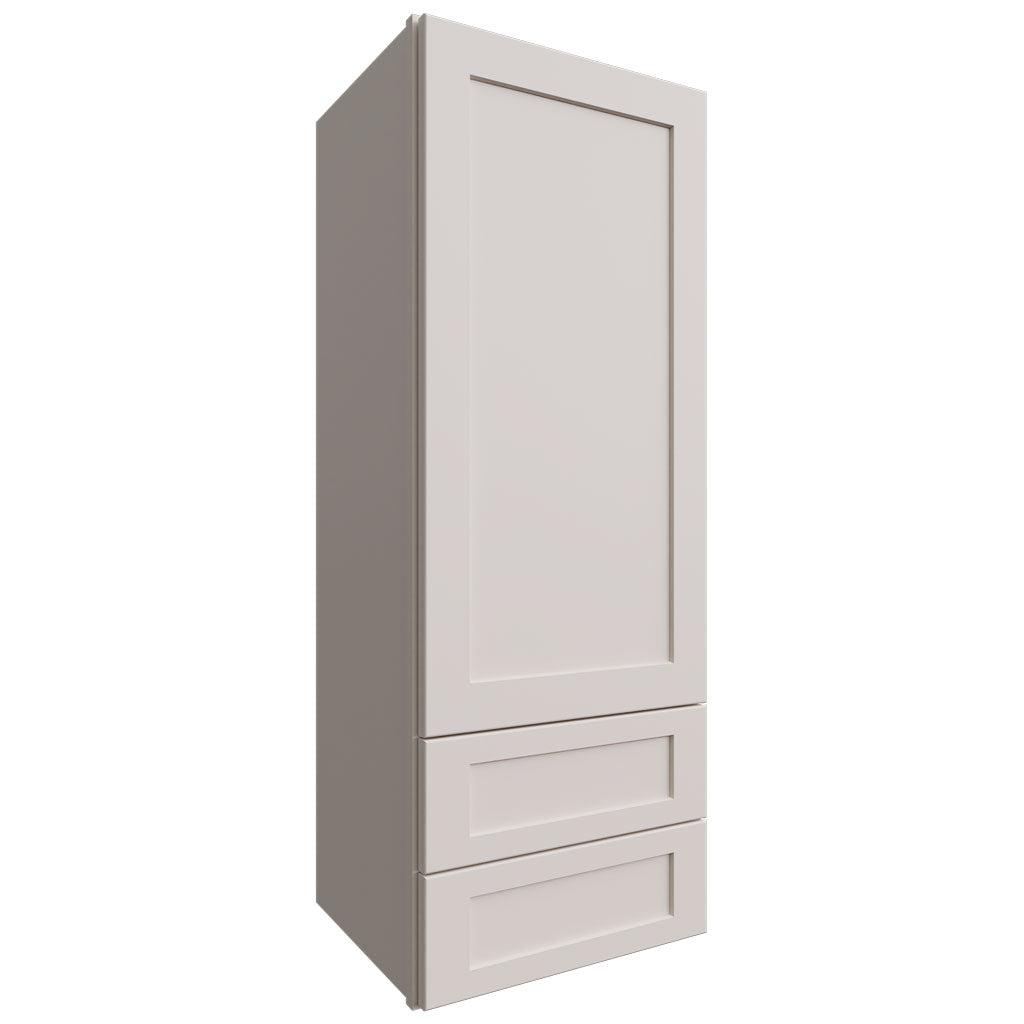 WD1848 - Wall - Drawer Cabinet - 18 W X 48 H X 15 D - Galaxy Dove