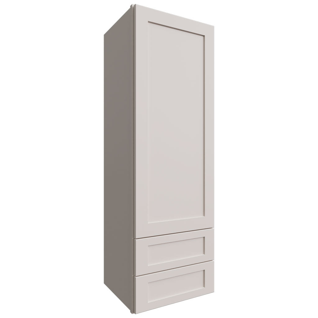 WD1854 - Wall - Drawer Cabinet - 18 W X 54 H X 15 D - Galaxy Dove