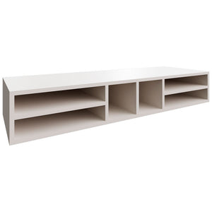 WO366 - Wall - Organizer Rack - 30 W X 6 H X 12 D - Dove