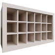 WR3018 - Wall - Wine Rack - 30 W X 18 H X 12 D - Dove