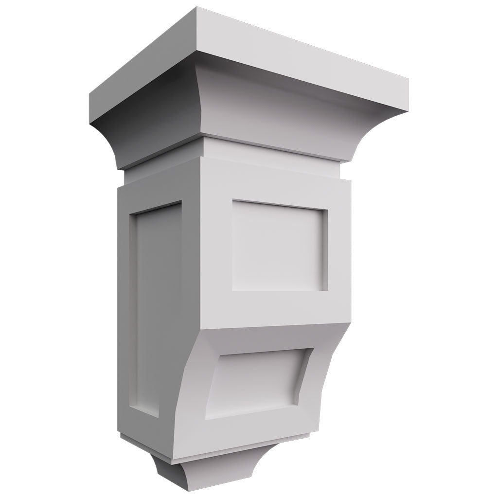 CMS - Corbel - 3-3 4 W X 6-1 2 H X 3-1 2 D - Frost