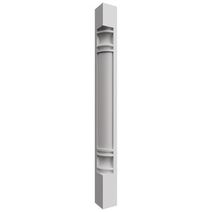 CP36 - Base - Corner Post - 3 W X 36-1 2 H X 3 D - Frost