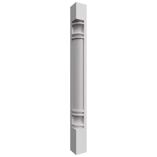 CP36 - Base - Corner Post - 3 W X 36-1 2 H X 3 D - Frost