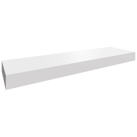 FLS36 - Wall - Floating Shelf - 36 W X 2-1 2 H X 10 D - Frost