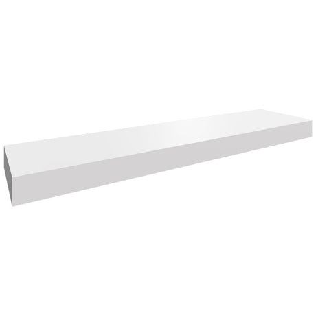 FLS42 - Wall - Floating Shelf - 42 W X 2-1 2 H X 10 D - Frost