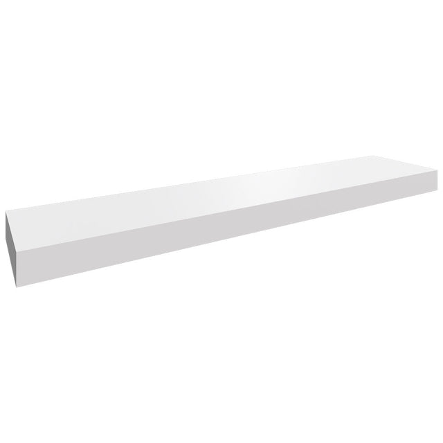 FLS48 - Wall - Floating Shelf - 48 W X 2-1 2 H X 10 D - Frost