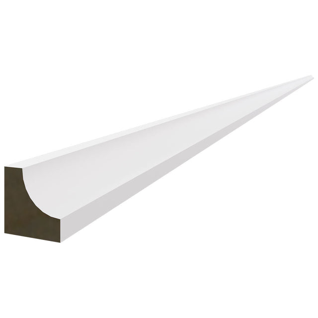 ICM8 - Inside Corner Molding - 96 W X 3 4 H X 3 4 T - Frost