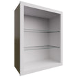 NDW2430 - Wall - Standard No Door Cabinet - 24 W X 30 H X 12 D - Frost