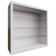 NDW3636 - Wall - Standard No Door Cabinet - 36 W X 36 H X 12 D - Frost