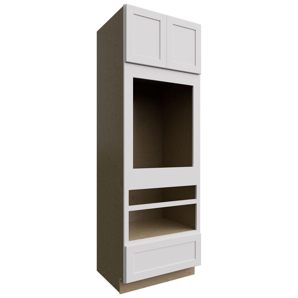 OC3390D - Tall - Oven Cabinet Double - 33 W X 90 H X 24 D - Galaxy Frost