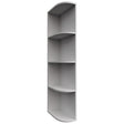 OEL642 - Wall - Open End Cabinet - 6 W X 42 H X 12 D - Frost