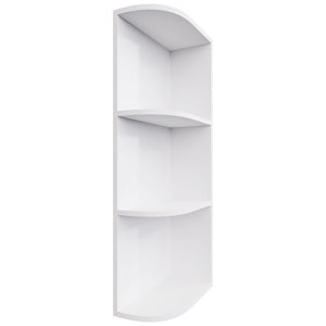 OER630 - Wall - Open End Cabinet - 6 W X 30 H X 12 D - Frost